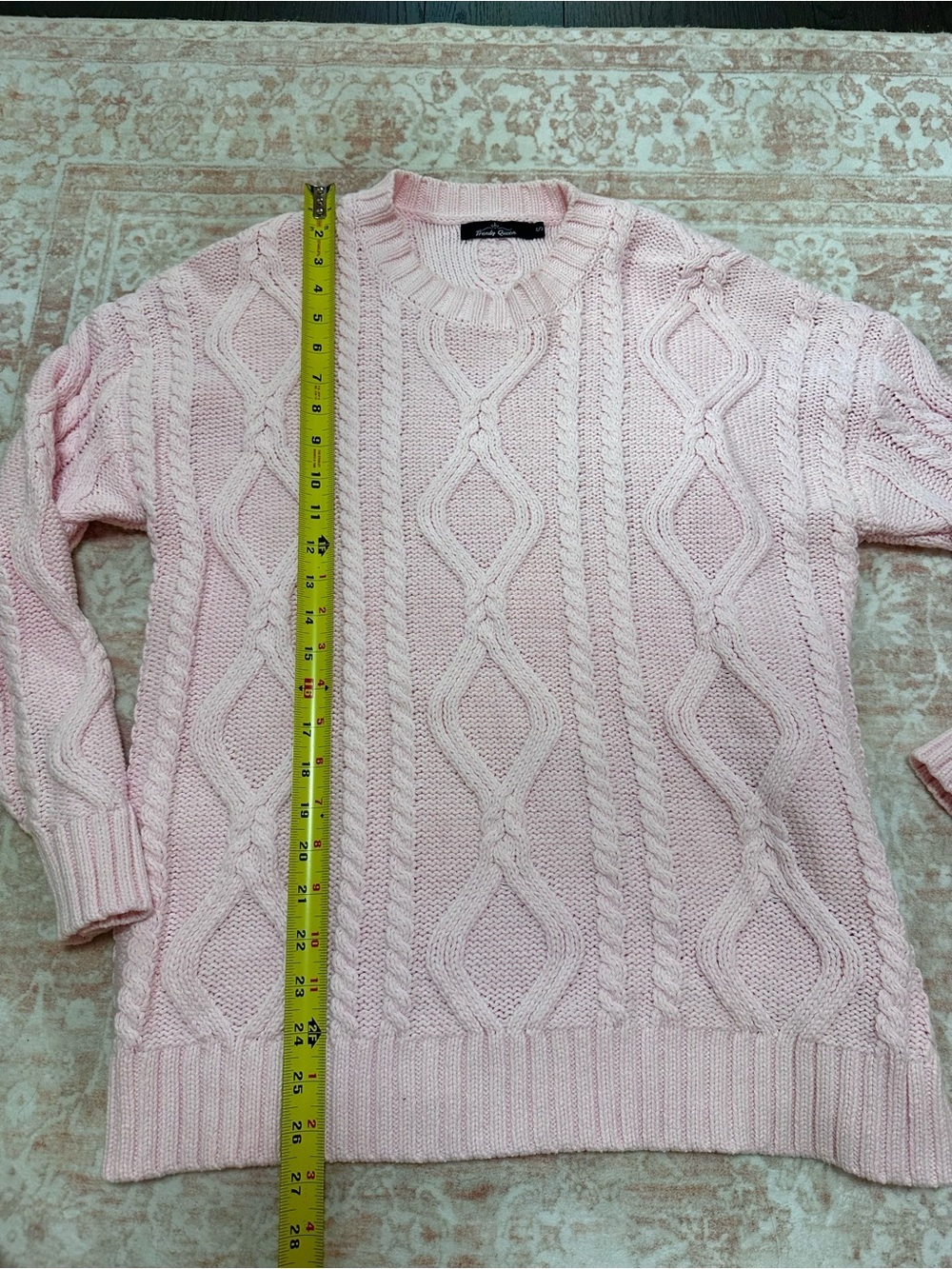 Cotton Blend 🌸 Cable Knit Sweater - Picture 9 of 11